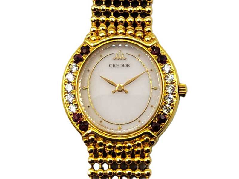 クレドール K18 レディース ドレス ウォッチ